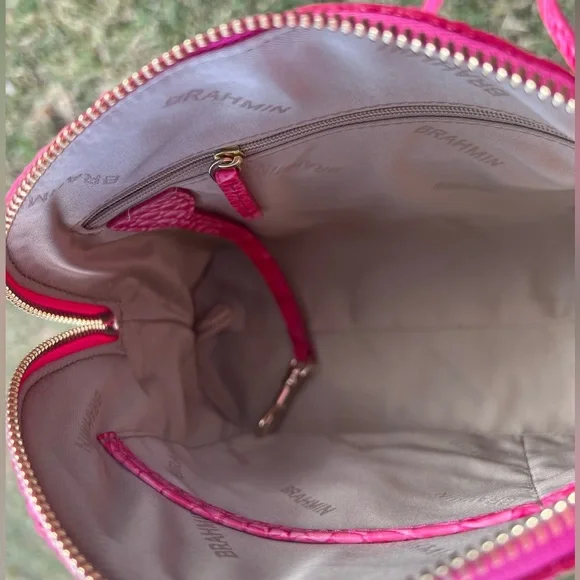 Brahmin Georgina Satchel | pink - Picture 11 of 15